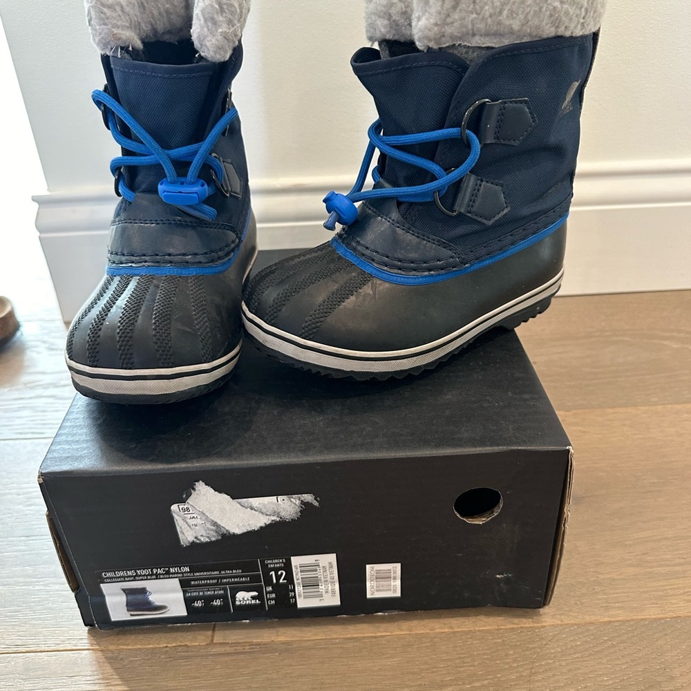 Sorel Snow Boots Blue